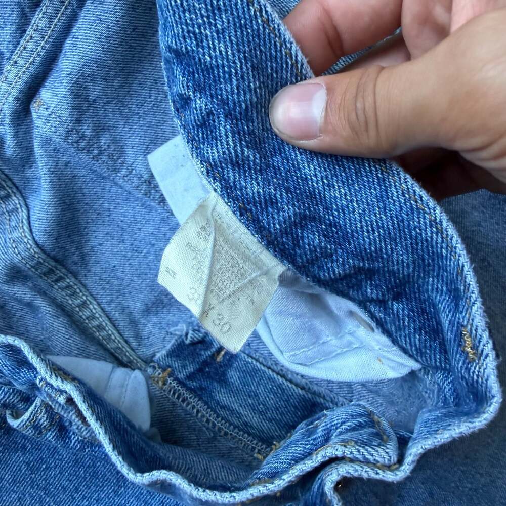 Lee Vintage Straight Leg Jeans, Size 32x30,
Denim, Made in USA - Picture 5 of 7